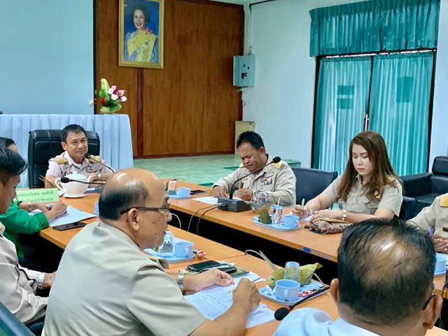 ประชุมหัวหน้าส่วนราชการสัญจรอำเภอป่าพะยอม